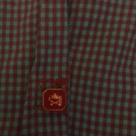 Scotch shrunk button down boys size 8 - Picture 3 of 5